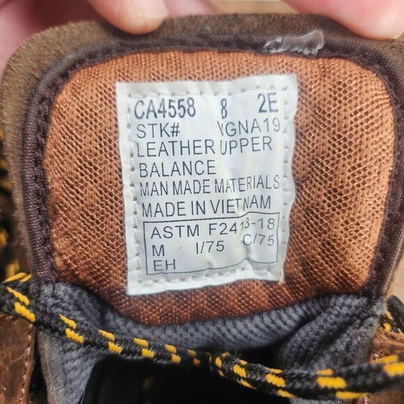 Carolina CA4558 7" Gravel PC2 Waterproof Comp Toe 4x4 Hiker Work Boots Mens 8 EE - Picture 11 of 12